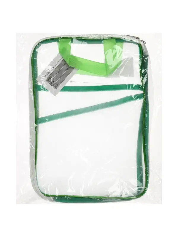 Папка для документов фортмат А4, сетка, с 3 отделениями, с ручками