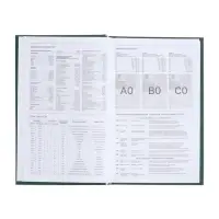 Ежедневник недатир А5 160л бумвинил, зеленый