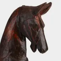 Сувенир интерьерный &laquo;Лошадка-качалка&raquo;, 42&times;12&times;43 см, дерево, коричневый
