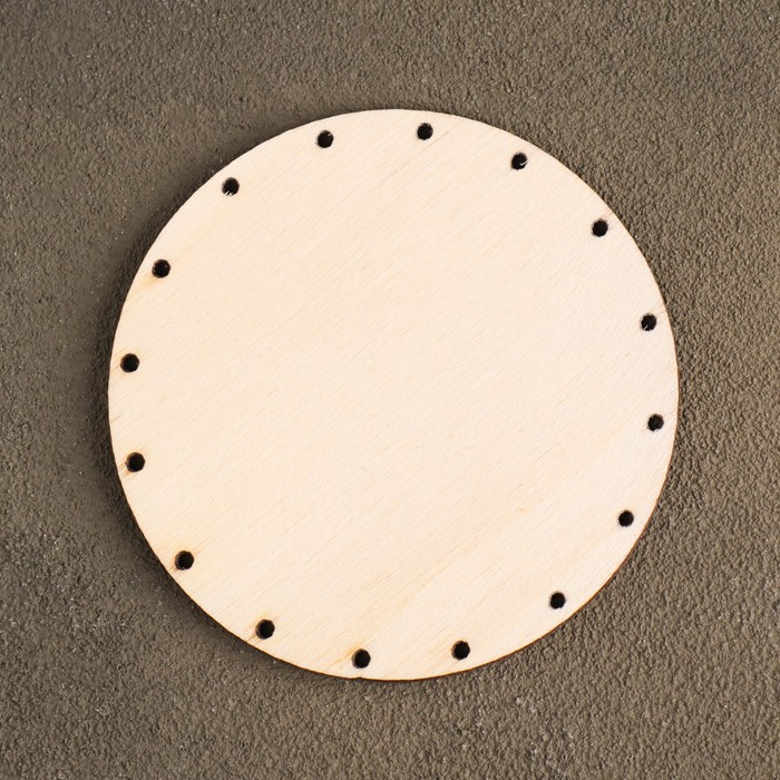 Набор для творчества  Набор для творчества "Плетение из лозы", круглая корзинка, 25,5*18,5/5 см