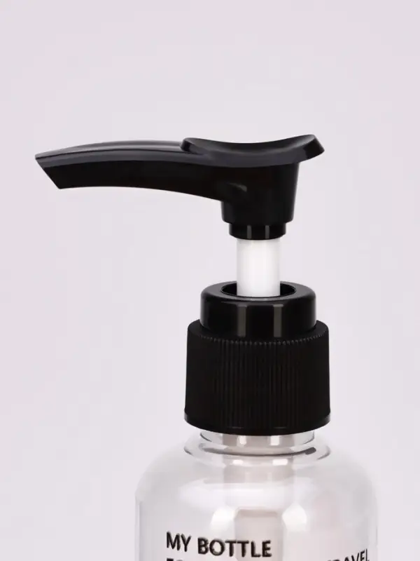 Набор для хранения, 2 предмета, прозрачный, чёрный