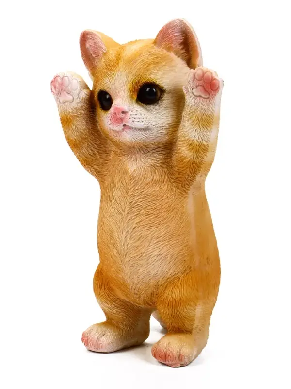 Садовая фигура из полистоуна &laquo;Котёнок&raquo;, 19&times;11&times;9 см