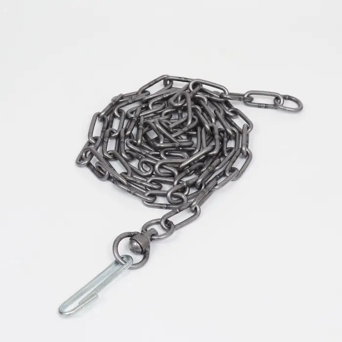 Цепь для привязи собак, 3 м, калибр 6&times;42 мм, черная