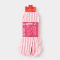 Насадка для швабры ленточная Доляна &laquo;Юбочка&raquo;, микрофибра, 28&times;7&times;7 см, МИКС