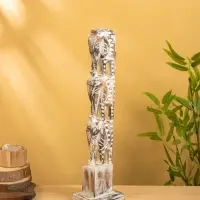 Сувенир «Статуя Слонов», 13×12×58 см, дерево