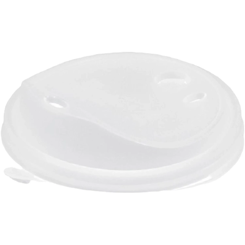Крышка д/стакана с питейн./с заглуш.ПП d-90мм прозр., 1000шт/кор (3019П)