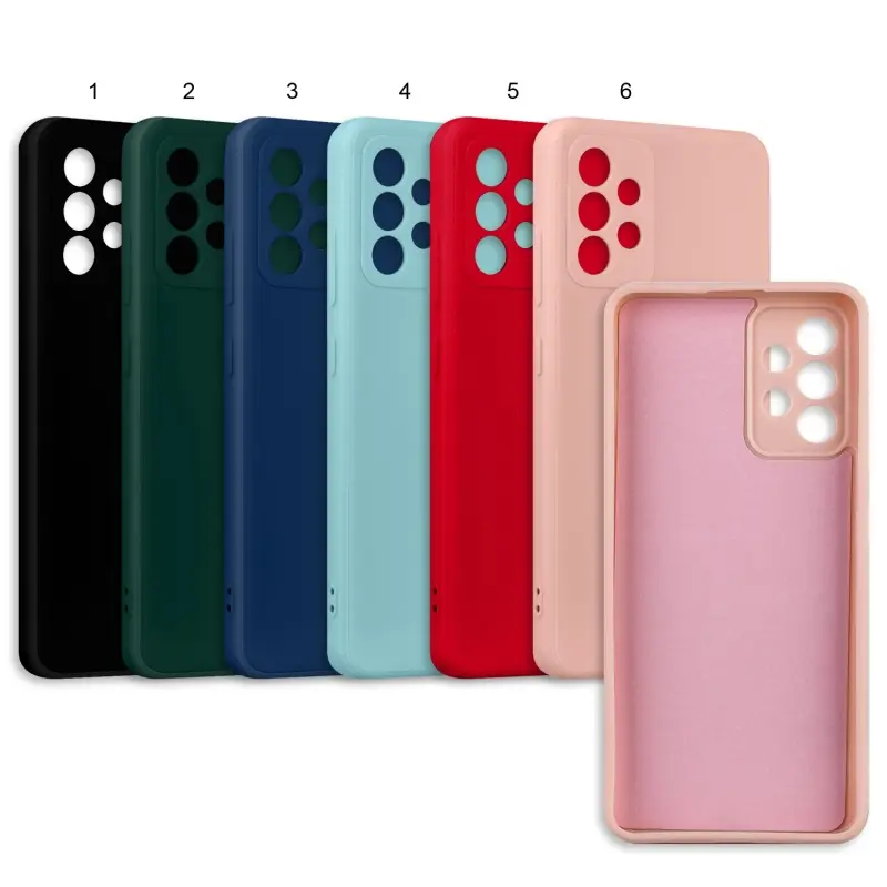 Чехол Samsung A32 4G (A325) цветной силикон Чехол Samsung A32 4G (A325) цветной силикон