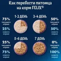 Сухой корм Felix &laquo;Двойная вкуснятина&raquo; для кошек, говядина, 3 кг
