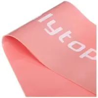 Фитнес-резинка ONLYTOP, 30.5&times;7.6&times;0.035 см, нагрузка 3 кг, розовая