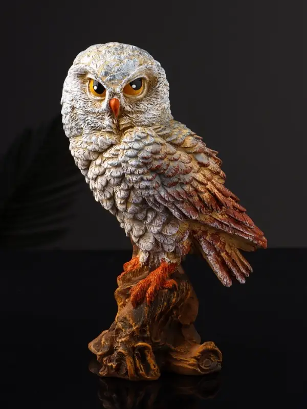 Фигурка полистоун «Сова сипуха», 17.5×8×10 см Фигурка полистоун «Сова сипуха», 17.5×8×10 см