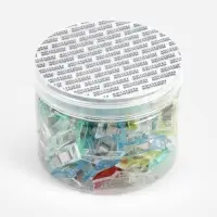 Зажимы для шитья и кроя/прищепки для шитья 1*2,7см (наб 50шт цена за наб) разноцвет в банке   109430