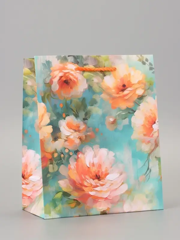 Пакет подарочный ламинированный «Аромат любви» 18×22.3×10 см Пакет подарочный ламинированный «Аромат любви» 18×22.3×10 см