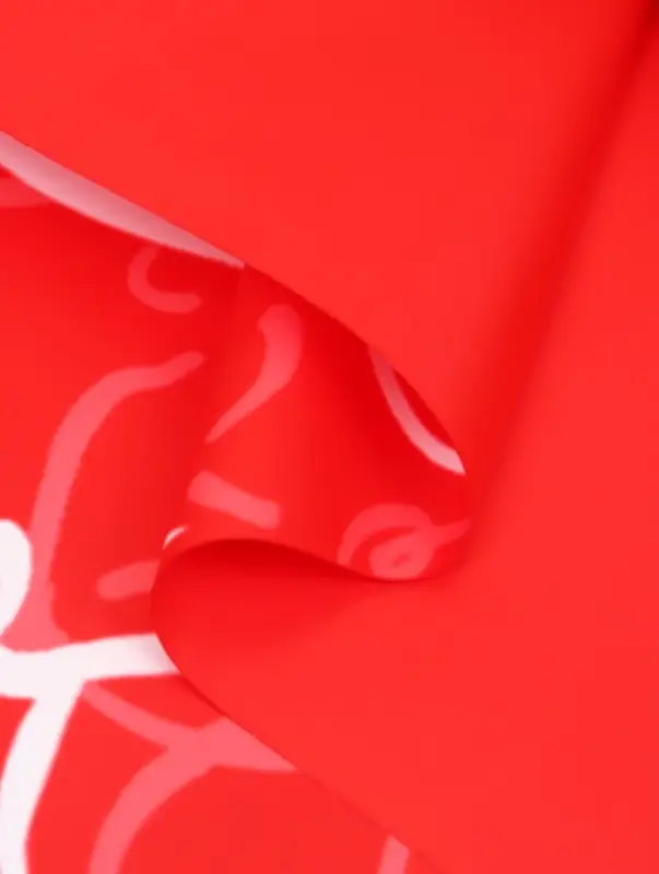 Пленка для цветов, &laquo;Сердца&raquo;, красная, 57&times;57 см