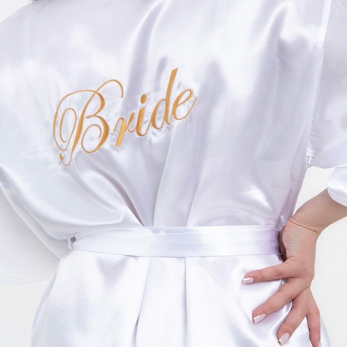 Халат для девичника Bride, карнавальный аксессуар Халат для девичника Bride, карнавальный аксессуар
