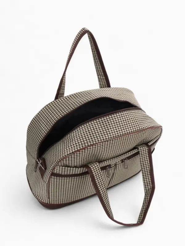 Сумка дор 2461, 40*20,5*29/37, отд на молнии, с увел, 3 н/карман, дл ремень, беж/кор Сумка дор 2461, 40*20,5*29/37, отд на молнии, с увел, 3 н/карман, дл ремень, беж/кор