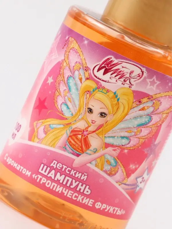 Шампунь детский, аромат тропические фрукты, 100 мл, Винкс Шампунь детский, аромат тропические фрукты, 100 мл, Винкс