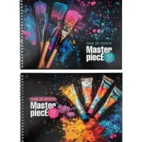 Альбом для рисования BG &laquo;Шедевр&raquo; А4, 32 листа, на гребне, обложка из мелованного картона, МИКС