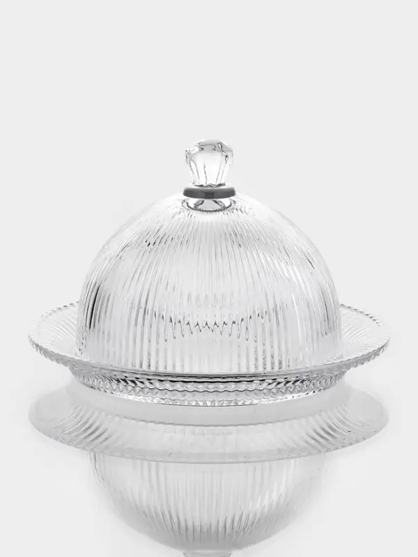 Блюдо для подачи с крышкой Блюдо для подачи с крышкой "Riffle", 19.5х13 см