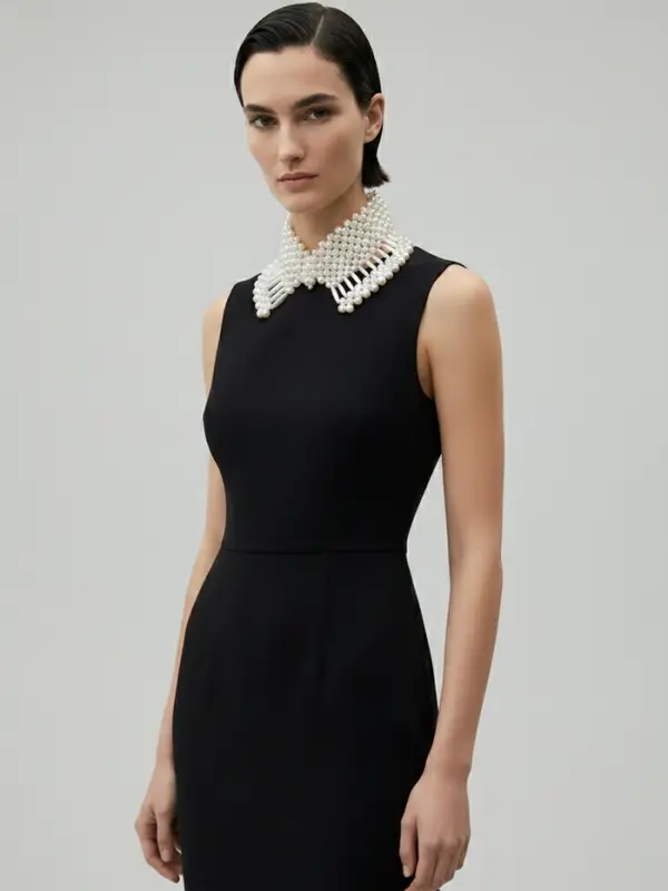 Колье-чокер жемчуг &laquo;Богема&raquo;, d=8, 10, 12, белое