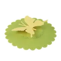 VETTA Крышка для кружки, силикон, 10,5см, "Бабочка"