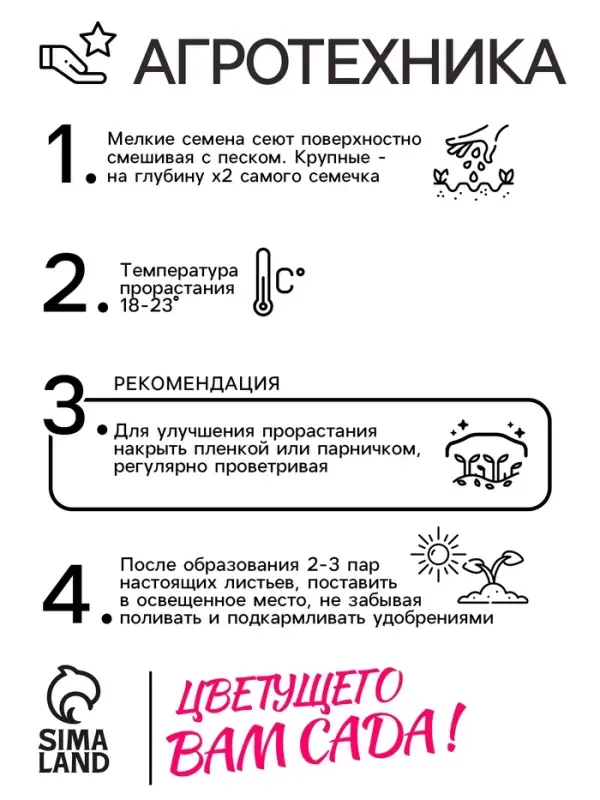 Семена Петуния &laquo;Мамбо&raquo; F1, белая многоцветковая, набор 5 шт., &laquo;Аэлита&raquo;