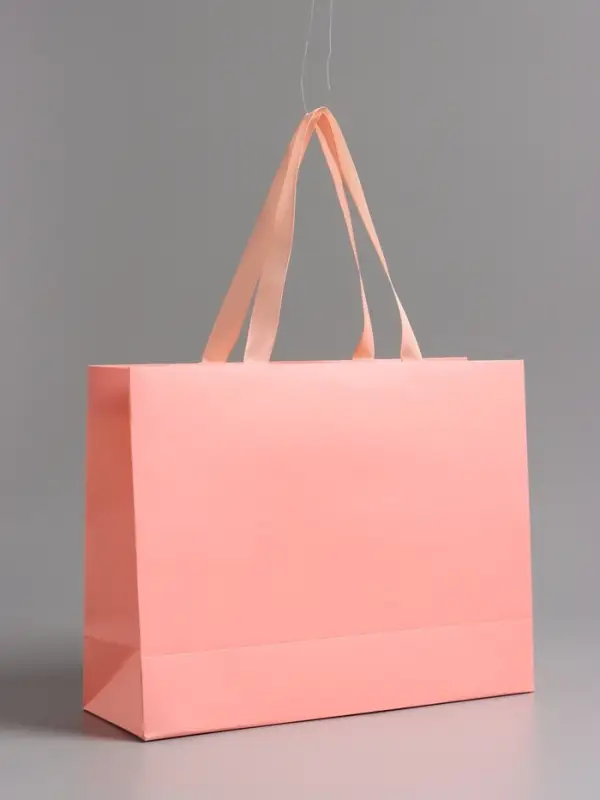 Пакет подарочный "Розовый", 32 х 25 х 11 см