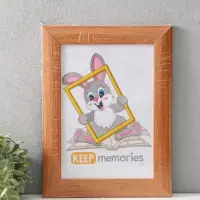Фоторамка для фото 21&times;30 см Keep memories Luxe Elegance, с ножкой, пластик, бежевый, (пластиковый экран)