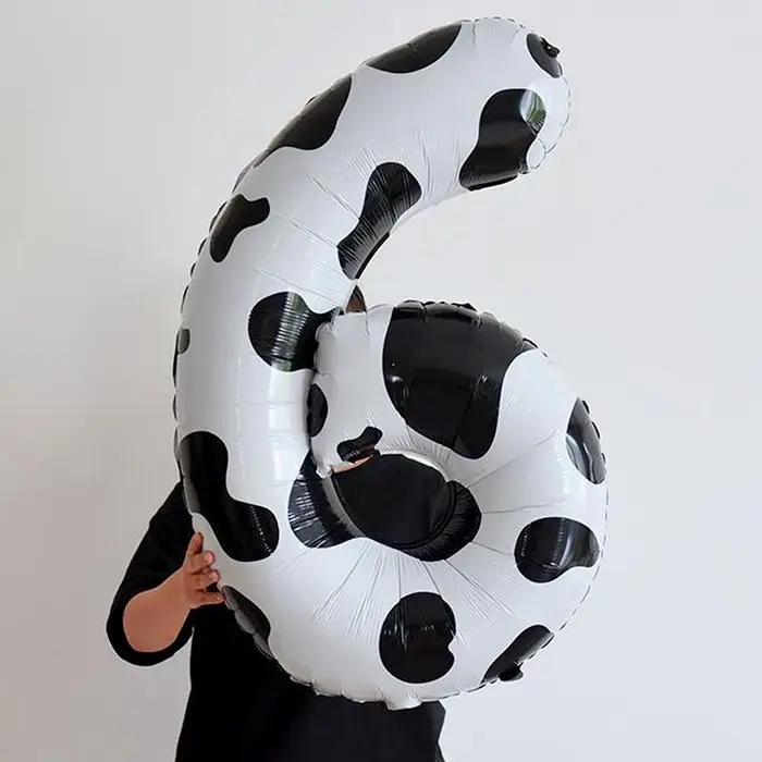 Воздушный шар фольгированный 40" &laquo;Цифра 6&raquo;