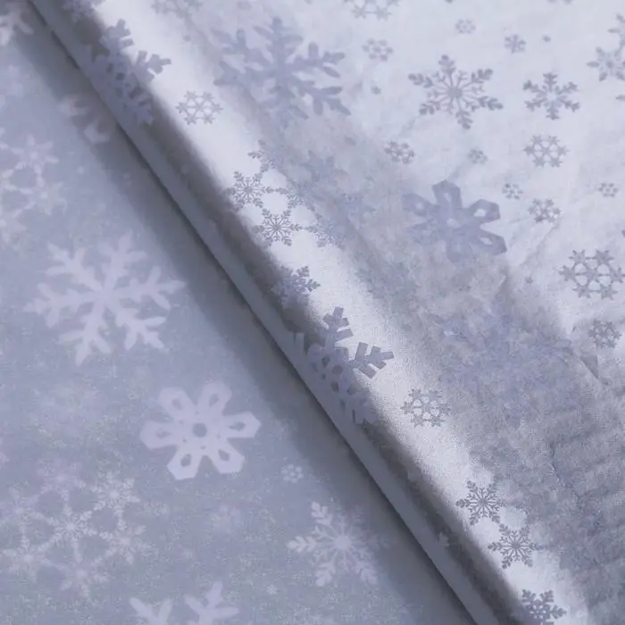 Бумага упаковочная тишью &laquo;Искры серебра&raquo; , 50 х 70 см