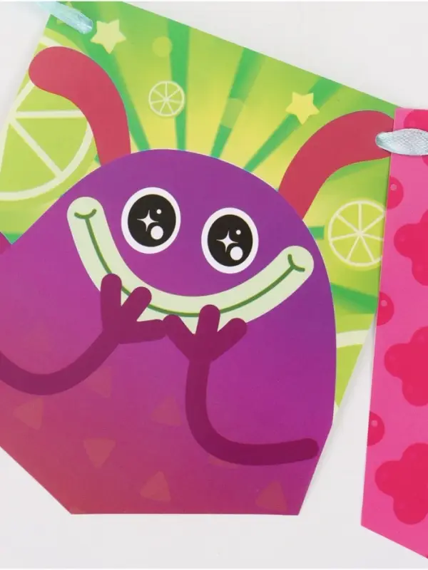 Гирлянда на ленте &laquo;С Днем Рождения&raquo;, Ум и Хрум