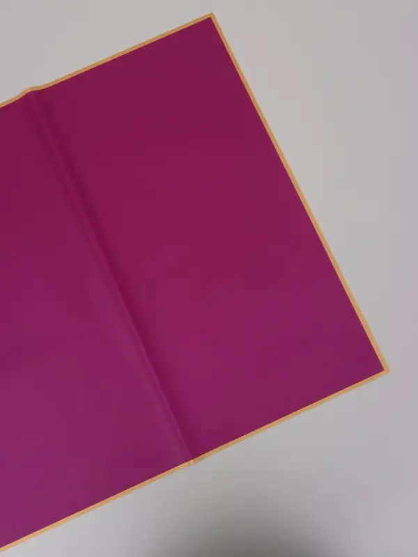 Пленка для цветов, "Бронзовая полоса", фиолетовая, 57х57 см