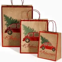 Набор подарочных пакетов «Подарок», 3 шт, 25×4×30.5 см, 30×40×11,5 см, 18×23×10 см Набор подарочных пакетов «Подарок», 3 шт, 25×4×30.5 см, 30×40×11,5 см, 18×23×10 см