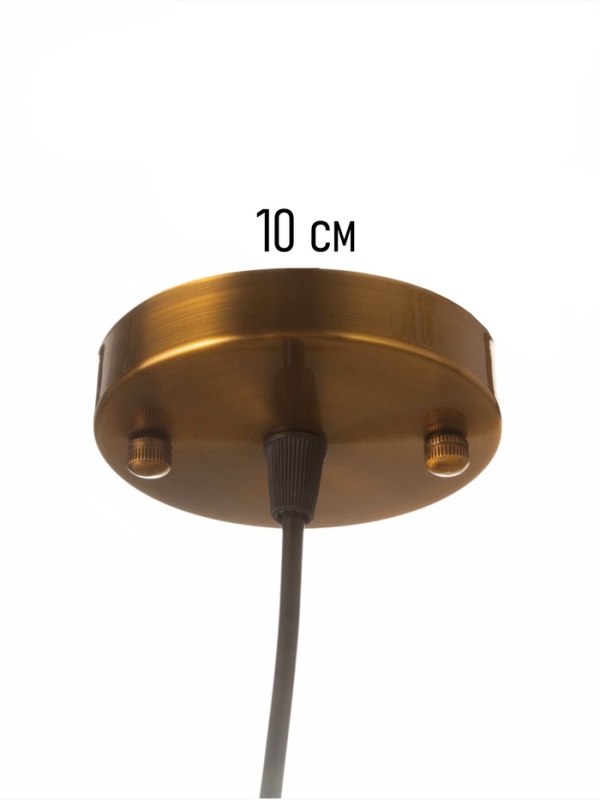 Светильник Paula 1х40Вт Е27 медь 20х20х25см Светильник Paula 1х40Вт Е27 медь 20х20х25см