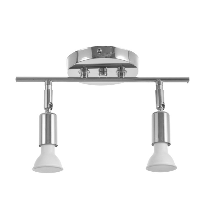 Спот Спот "Дарни" 2xGU10 35Вт хром 27х10х10 см