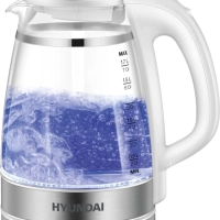 Чайник HYK-G3506 1.7л. 2200Вт белый