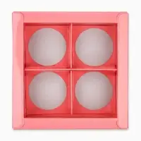 Коробка под 4 конфеты со скретч-слоем &laquo;Только для тебя&raquo;, 10.5&times;10.5&times;3.5 см