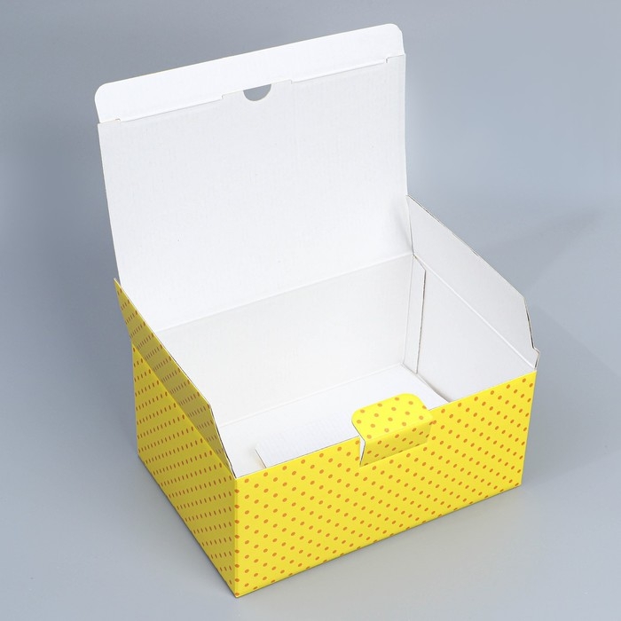 Коробка подарочная сборная, упаковка, «С Днём рождения», 22 х 15 х 10 см Коробка подарочная сборная, упаковка, «С Днём рождения», 22 х 15 х 10 см