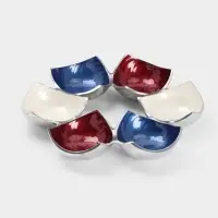 Менажница &laquo;Триколор&raquo;, 29&times;29&times;3.5 см, алюминий