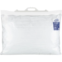 Подушка Luscan 50х70 стег.съем.чех на мол,кант,600г(холлофайб/микрофиб),бел