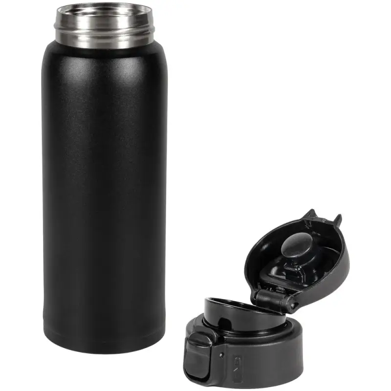 Термокружка Relaxika, ver.2, черная Термокружка Relaxika, ver.2, черная