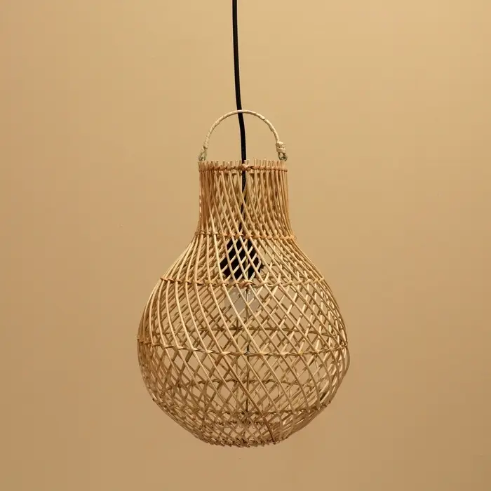 Светильник потолочный из ротанга «Рони», 1×120 Вт, Е27, 32×32×43 см Светильник потолочный из ротанга «Рони», 1×120 Вт, Е27, 32×32×43 см