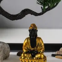 Сад Дзен "Будда у раскидистого дерева" песок+камни+аромапалочки 29,7х19,8х18 см