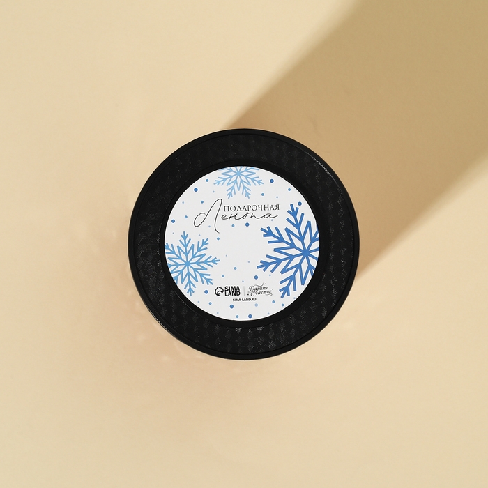 Лента для декора и подарков «Снежинки», красная, 0.5 см × 200м Лента для декора и подарков «Снежинки», красная, 0.5 см × 200м