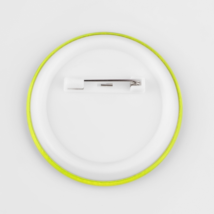 Светоотражающий значок «Смайл», d = 5,8 см, цвет МИКС Светоотражающий значок «Смайл», d = 5,8 см, цвет МИКС