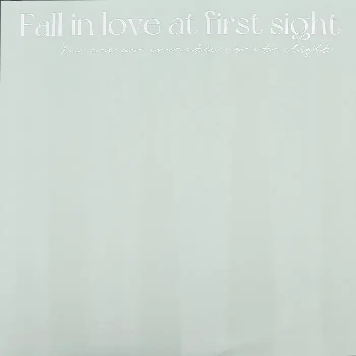 Пленка для цветов матовая, «Любовь», 58×58 см, зелёный