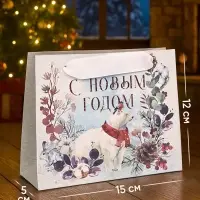 Пакеты подарочные новогодние &laquo;Время чудес в Новом году&raquo;, набор 4 шт.