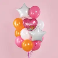 Воздушный шар фольгированный 19" &laquo;С днем рождения&raquo;