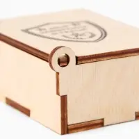 Коробка подарочная деревянная &laquo;Мой защитник&raquo; 8.5&times;6&times;3.5 см