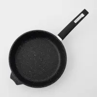 Сковорода Мечта &laquo;Гранит Black&raquo; Induction Pro, d=26 см, h=6 см, пластиковая ручка, антипригарное покрытие, индукция, литой алюминий, чёрная
