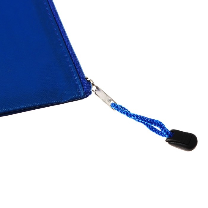 Папка-конверт Папка-конверт "Соты" А4, на молнии, 24.5 х 31 см, МИКС